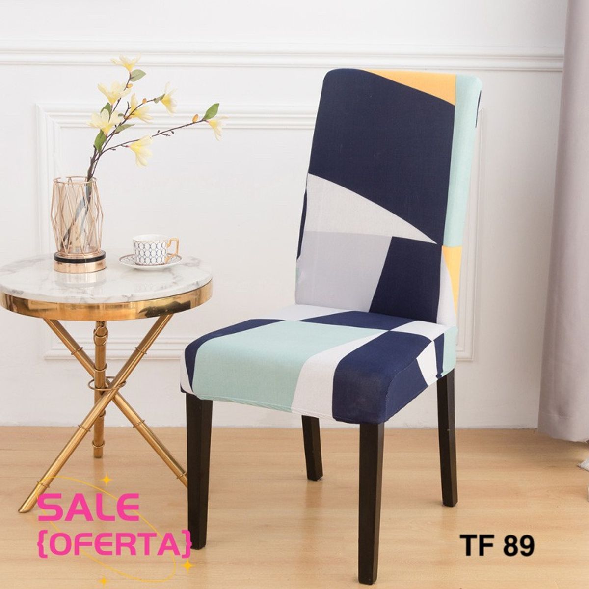 GENERICO - fundas para silla de comedor pack 6 unidades