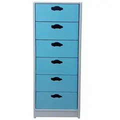 MUEBLES KIDS - Cajonera SLIM 6 cajones