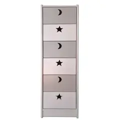 MUEBLES KIDS - Cajonera SLIM 6 cajones