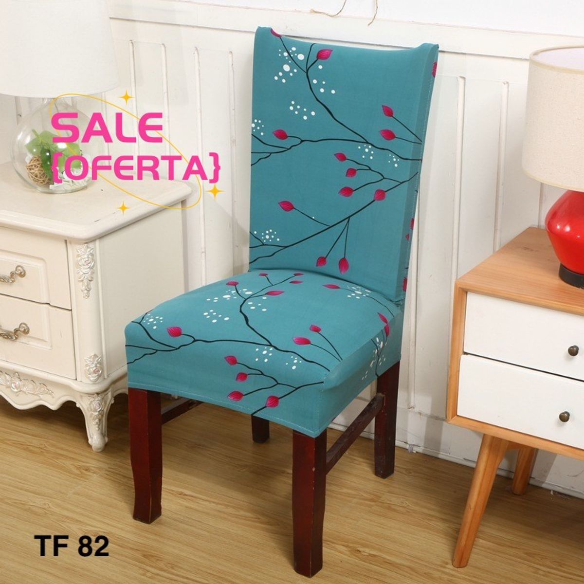 GENERICO - fundas para silla de comedor pack 6 unidades