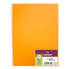 CANSON - Notes A4 120Grs 50Hjs - 21x29 Naranja