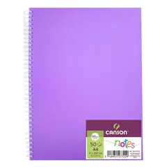 CANSON - Notes A4 120Grs 50Hjs - 21x29 Violeta