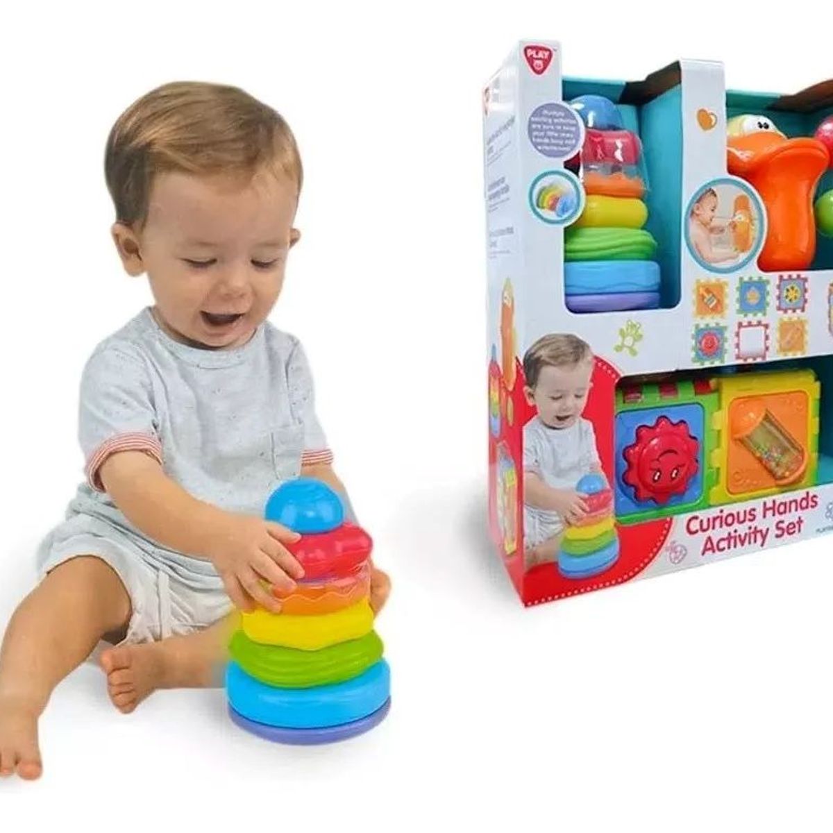 PLAY AND GO - Set Actividades 3 En 1 Didáctico Para Niños