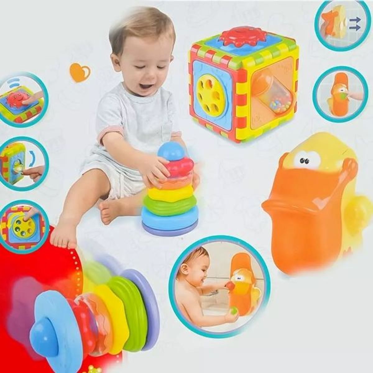 PLAY AND GO - Set Actividades 3 En 1 Didáctico Para Niños