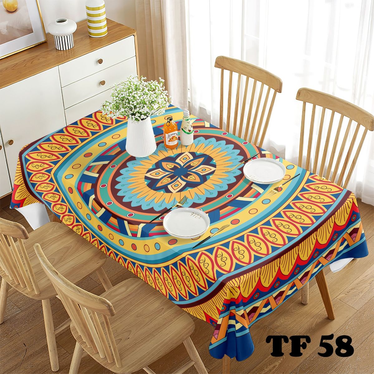 GENERICO - MANTEL RECTANGULAR IMPERMEABLE