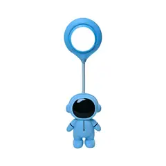 SOLEIO - Lámpara de Mesa Led Recargable Astronauta Celeste