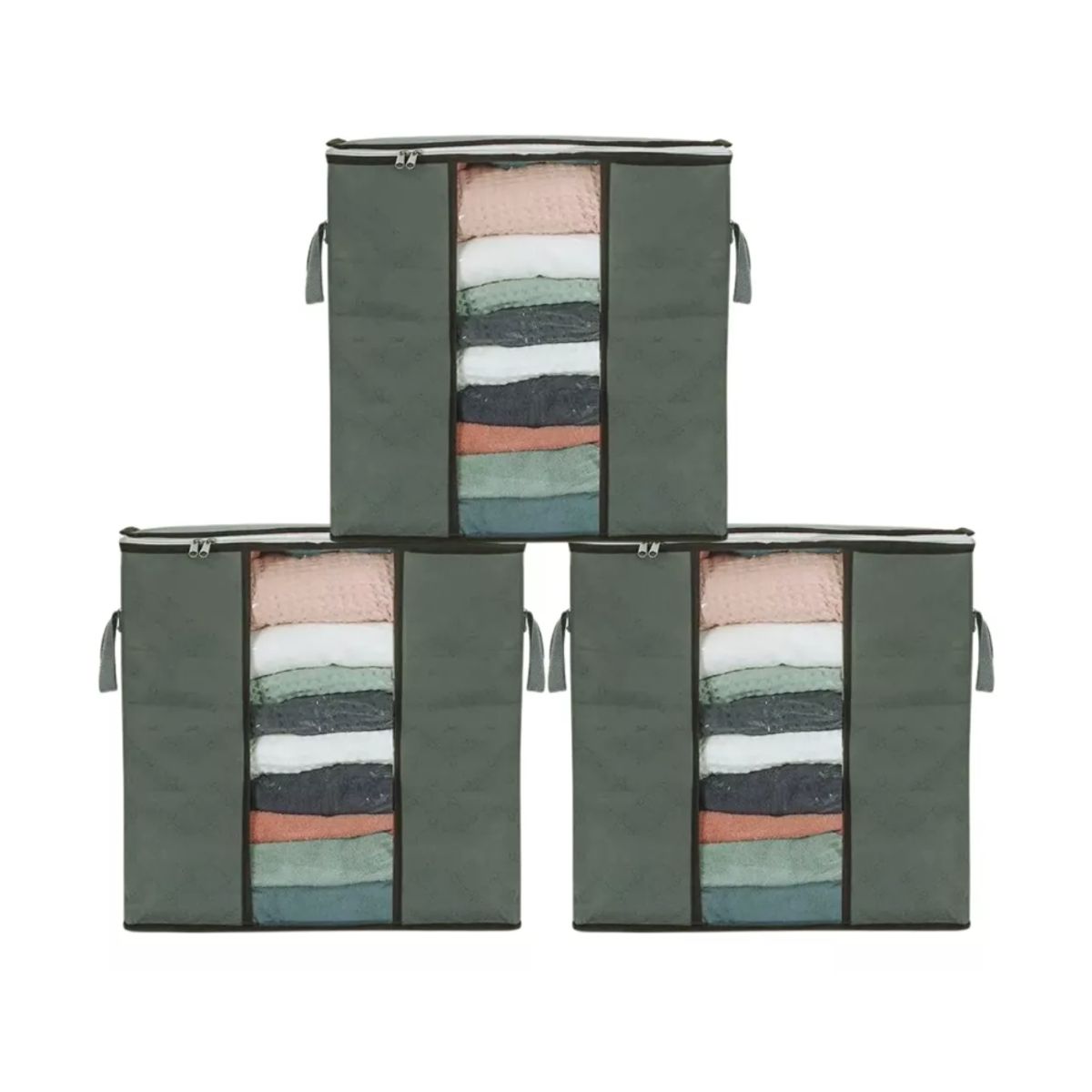 GENERICO - 3 Bolsas Organizadoras Almacenamiento Ropa