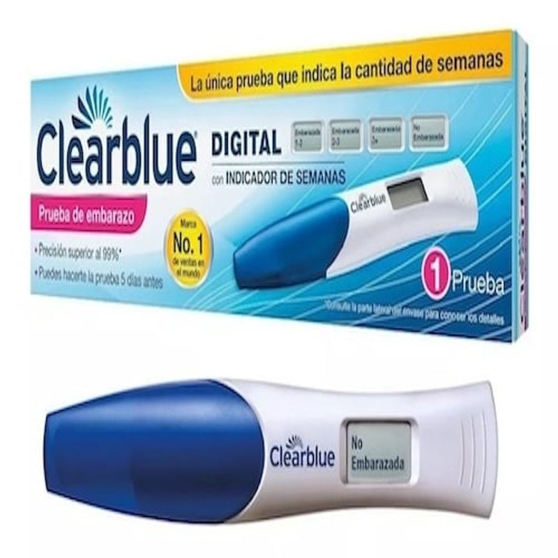 CLEARBLUE - Clear Blue Digital Test Embarazo 1 Unidad