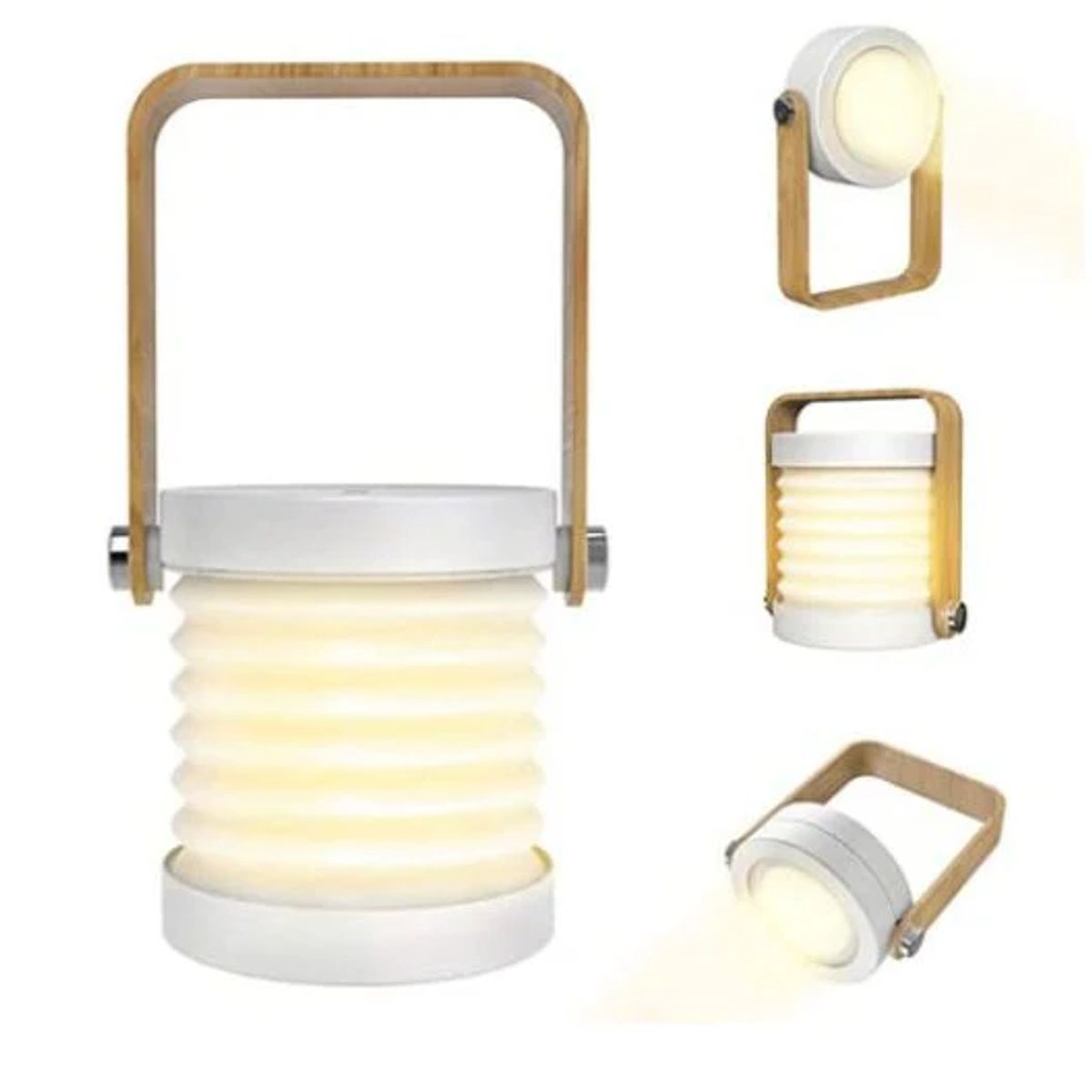 GENERICO - Lampara Led Portatil De Mesa Plegable Multifuncional Camping
