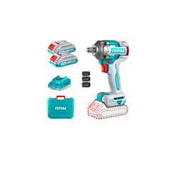 TOTAL TOOLS - Llave de Impacto Inalambrica BL 12 400nm con Bateria TIWLI2040