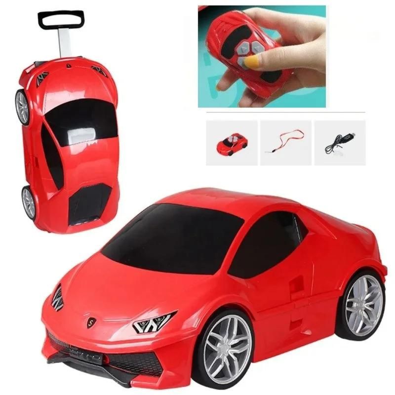GENERICO - Maleta Correpasillos Super Auto Red