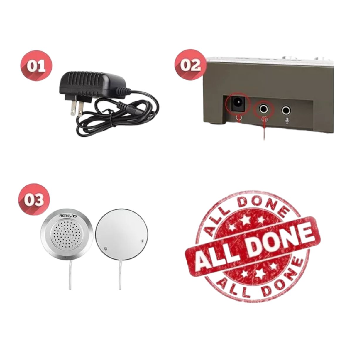 INVENCIBLE - INTERCOMUNICADOR  BANCOS CITOFONO MICROFONO AR66