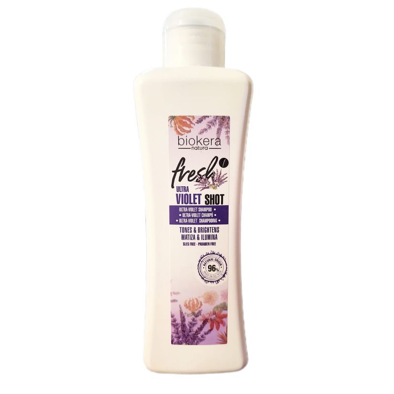 SALERM - salerm shampoo ultra violet shot matizador profesional 1010 - 300ml