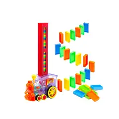 GENERICO - Tren Domino Mágico 60 Bloques Con Luces Y Sonidos