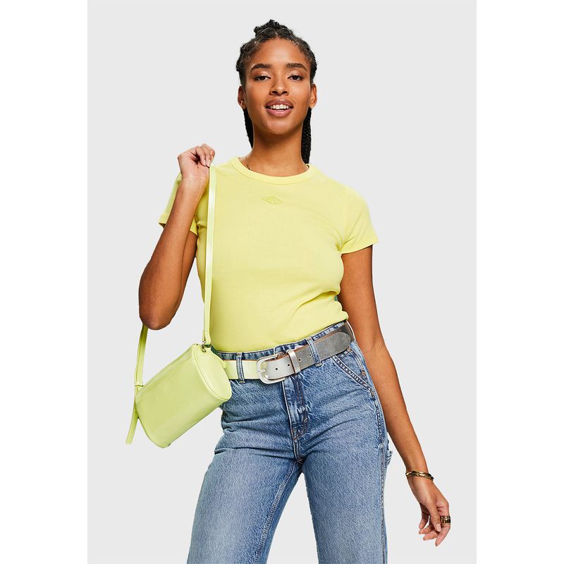 ESPRIT - Polera Algodón Con Logo Mujer Esprit ESPRIT