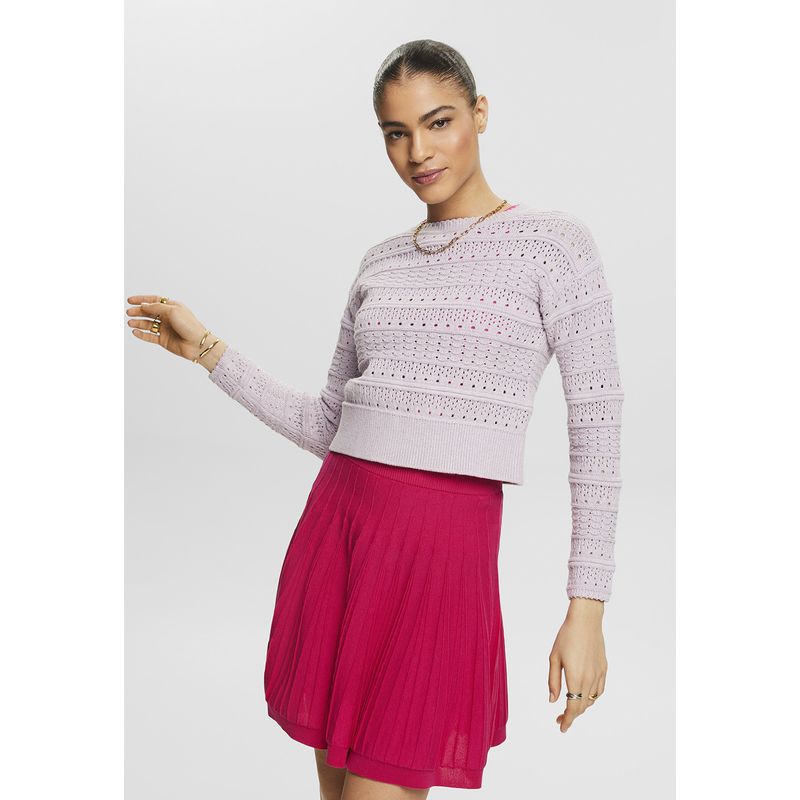 ESPRIT - Sweater De Punto Acanalado Mujer Esprit ESPRIT