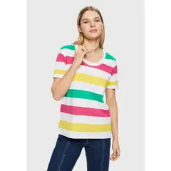 ESPRIT - Polera Diseño Rayas Mujer