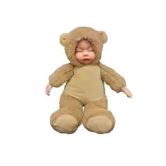GENERICO - Muñeco De Peluche Dormilón Ted Reborn Lovey Baby 35cm Niñas