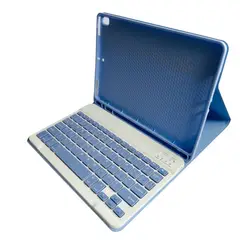 GENERICO - Funda Con Teclado Lila Para iPad Air 3/ Pro 10.5 Español