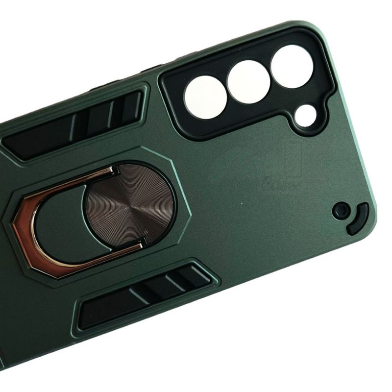 GENERICO - Carcasa Para Samsung S21 Fe Anti-golpes Anillo Plomo