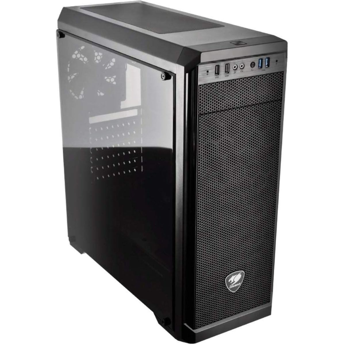 COUGAR - Gabinete Cougar MX330-G Mid Tower Vidrio templado COUGAR