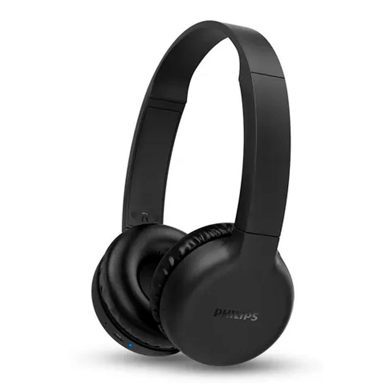 PHILIPS - Audífonos Bluethooth Philips Batería de 15 horas inalámbricos Negro