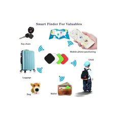 GENERICO - Mini Gps Bluetooth Para Mascotas Objetos Y Personas-BLANCO