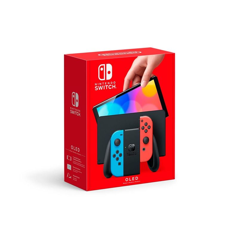 NINTENDO - Consola Nintendo Switch OLED 64 Gb - Neon