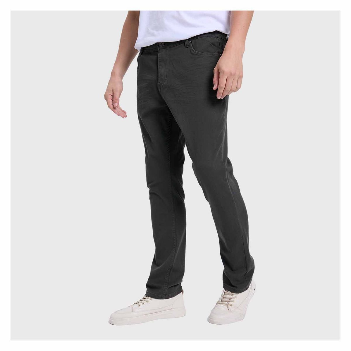 FASHION'S PARK - Jeans Hombre Slim Color Verde Militar I Fashion's Park