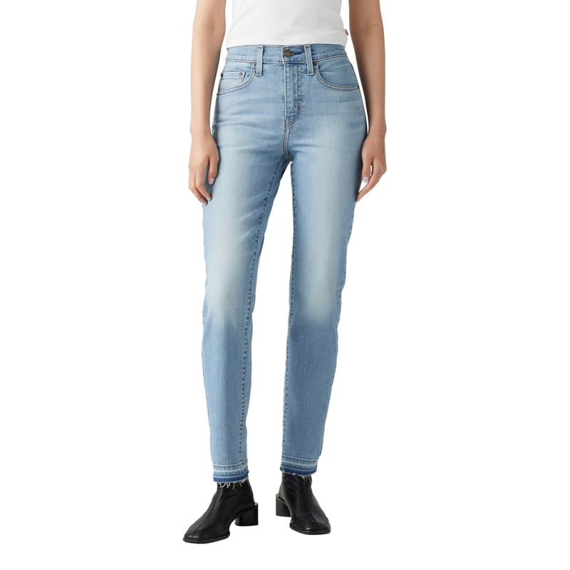 LEVIS - Jeans Mujer 724 High Rise Straight Azul Levis
