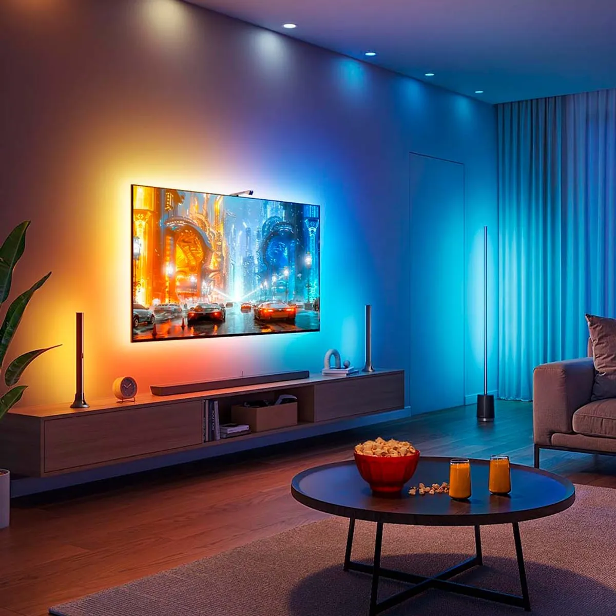 GOVEE - Kit Retroiluminación TV 3 Lite de 55-65" Govee