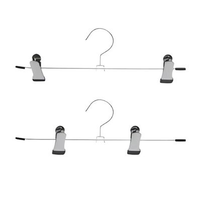 Imagen 2 del producto Pack De 20 Ganchos Pinza Perrito Colgadores Forro Goma Metal