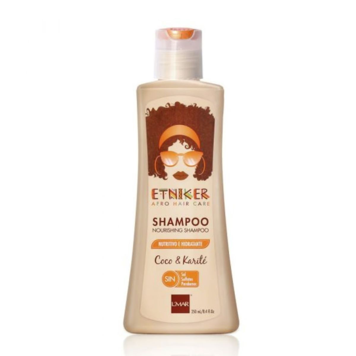 ETNIKER - SHAMPOO NUTRITIVO E HIDRATANTE ETNIKER COCO Y KARITE 250 ML