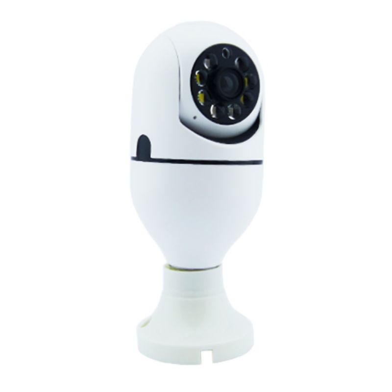 OEM - CAMARA VIGILANCIA IP WIFI T-AMPOLLETA 8 LED APP