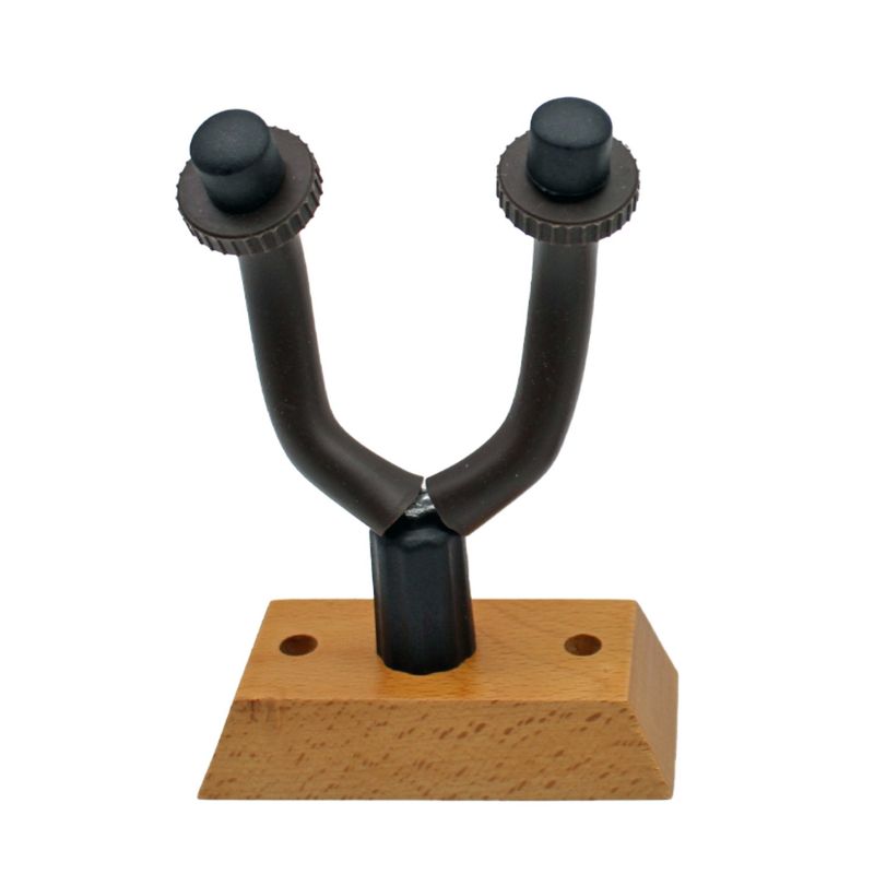 GENERICO - Pack 2 Soportes De Pared Guitarra Bajo o Ukelele Doble - SC