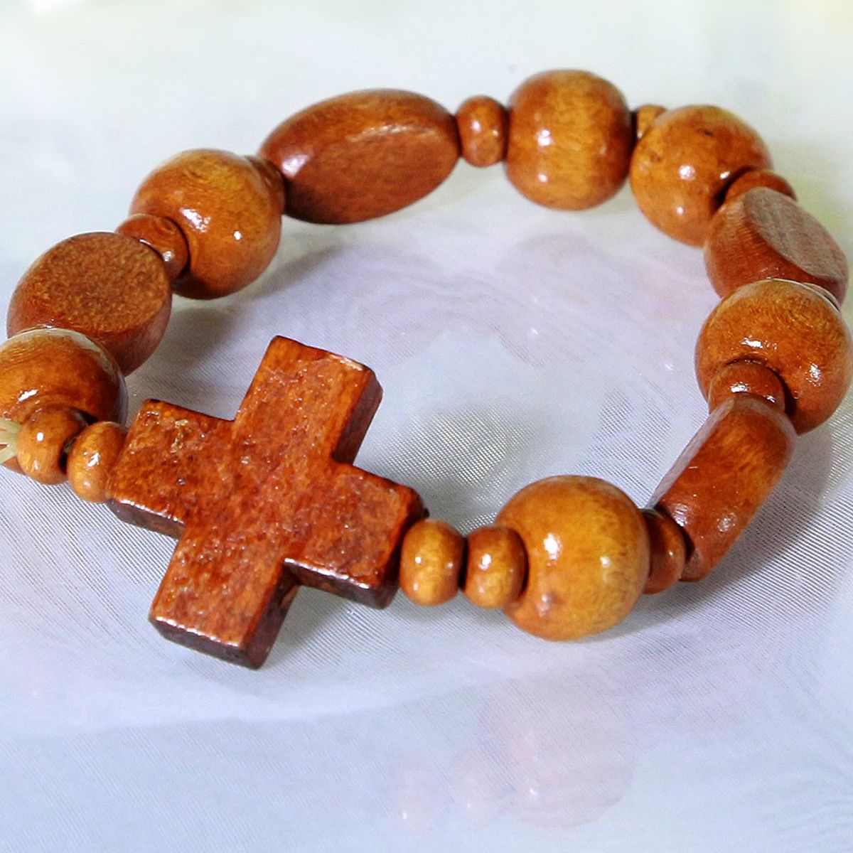 GENERICO - Brazalete Religioso Italiano De Madera