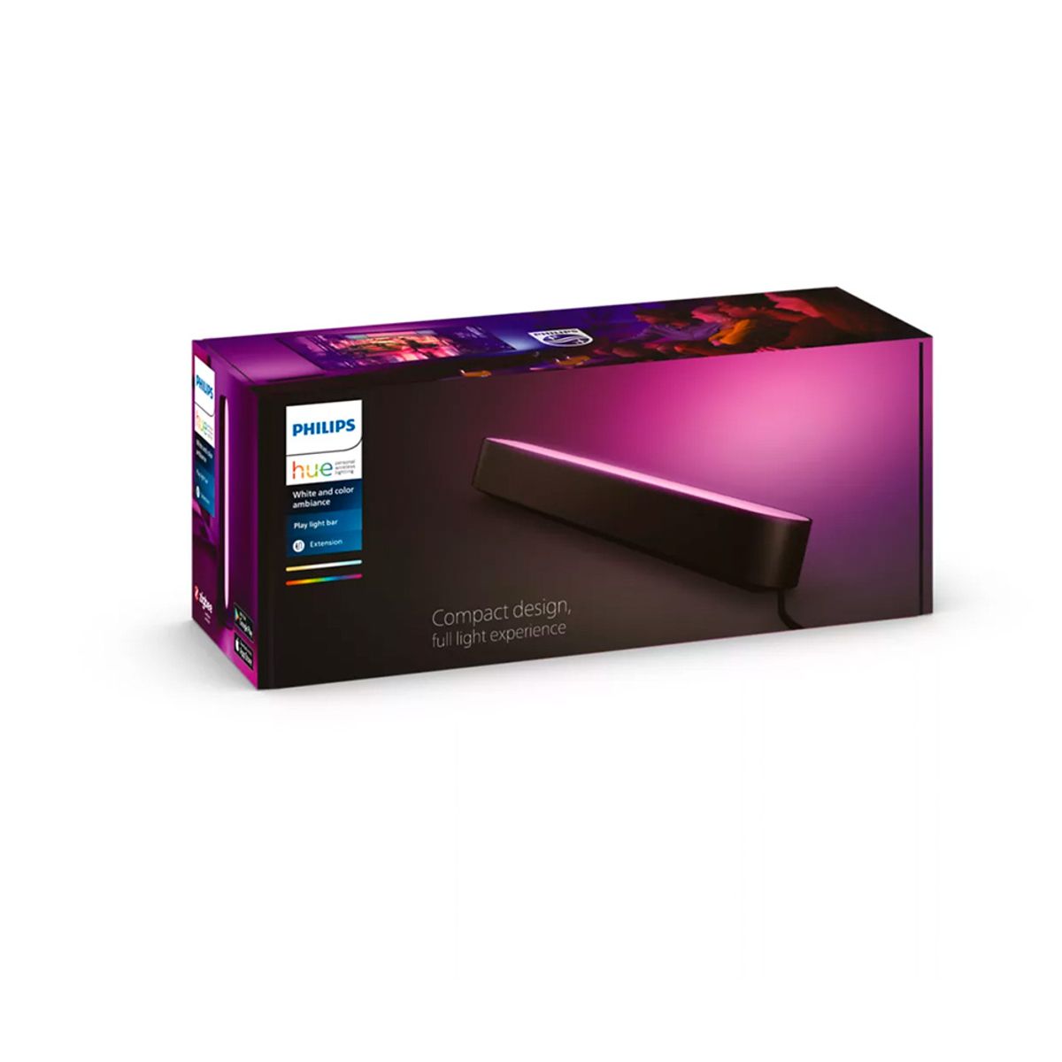PHILIPS HUE - Paquete de Extensión para barra de luz Philips Hue Play