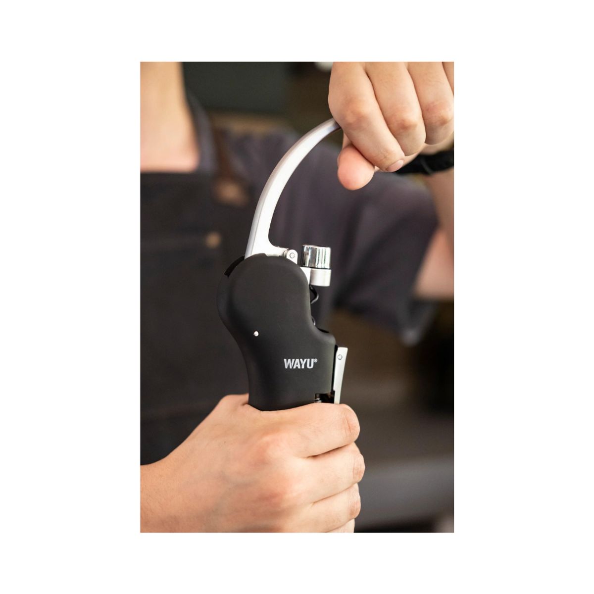 WAYU - Abridor de vino Sacacorchos Compacto Wayu