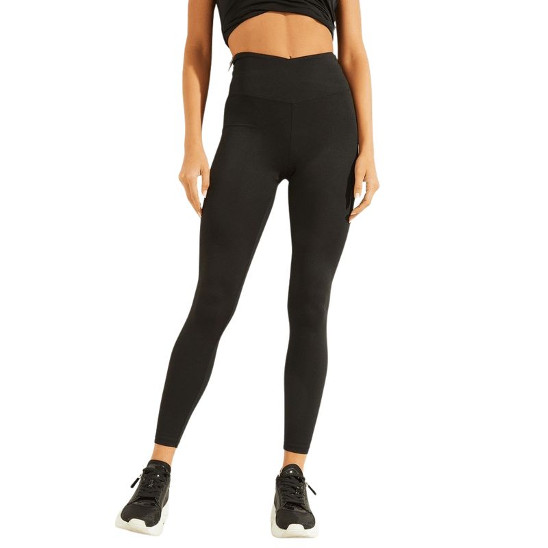 GUESS - Pantalón Coline Legging 44 Negro Guess