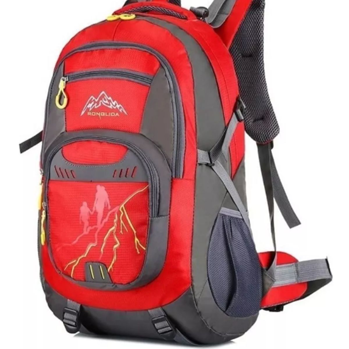 GENERICO - Mochila Trekking Camping 50 Litros Impermeable BLUE