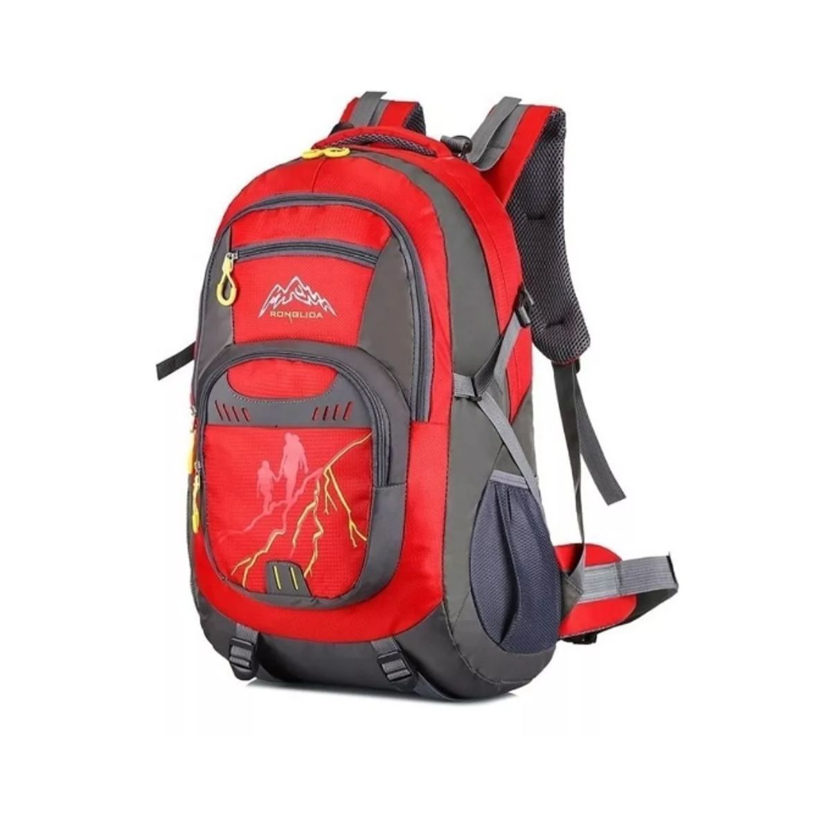 GENERICO - Mochila Trekking Camping 50 Litros Impermeable BLUE