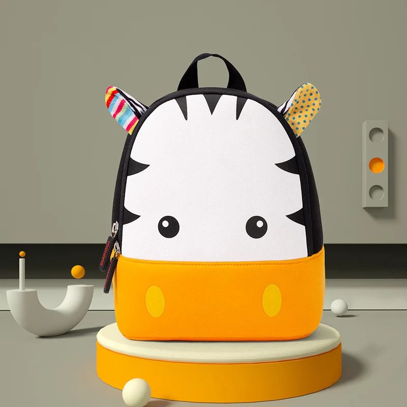 BABY - Mochila Zoológico Cebra Impermeable 23x28 CM