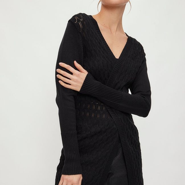 IO - Sweater Negro Mujer Io