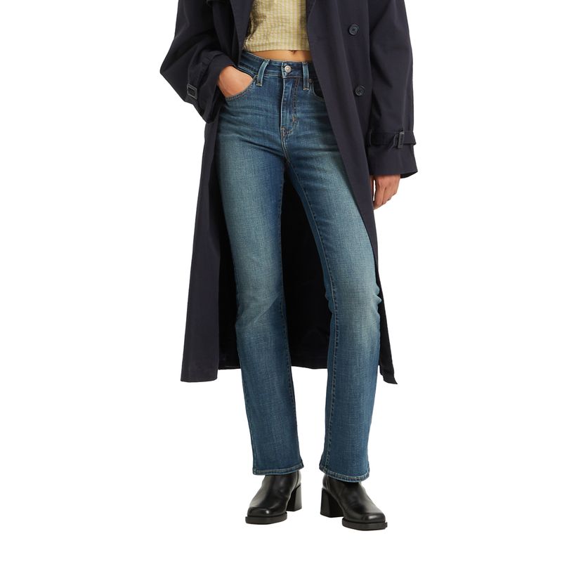 LEVIS - Jeans Mujer 725 High Rise Bootcut Azul Levis