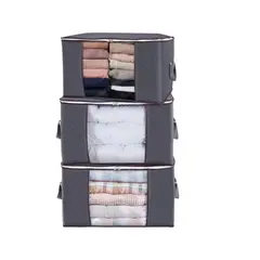 GENERICO - 3 Unidades Organizador De Bolsas De Almacenamiento De Ropa