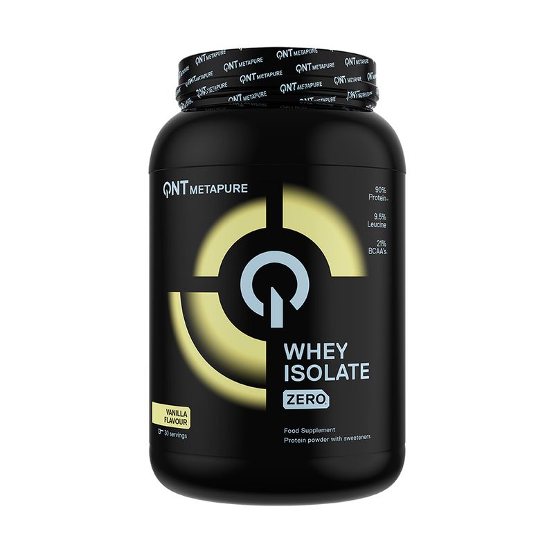 QNT - Proteína Metapure Whey Isolate Zero Carb 908 Grs Vainilla