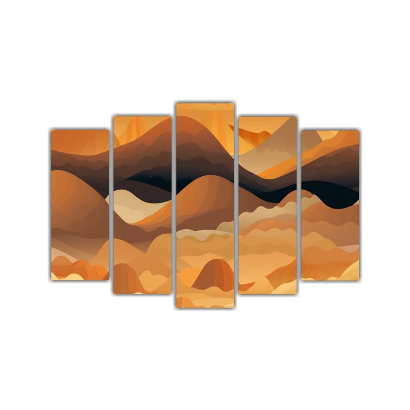 GENERICO - Cuadros Temáticos Para Decorar La Cocina Con Montañas 100x65cm