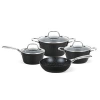 Batería de Cocina Antiadherente Black Copper 7 Pzs