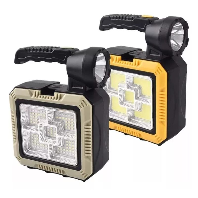 GENERICO - Linterna Solar Recargable Y Kit De Herramientas