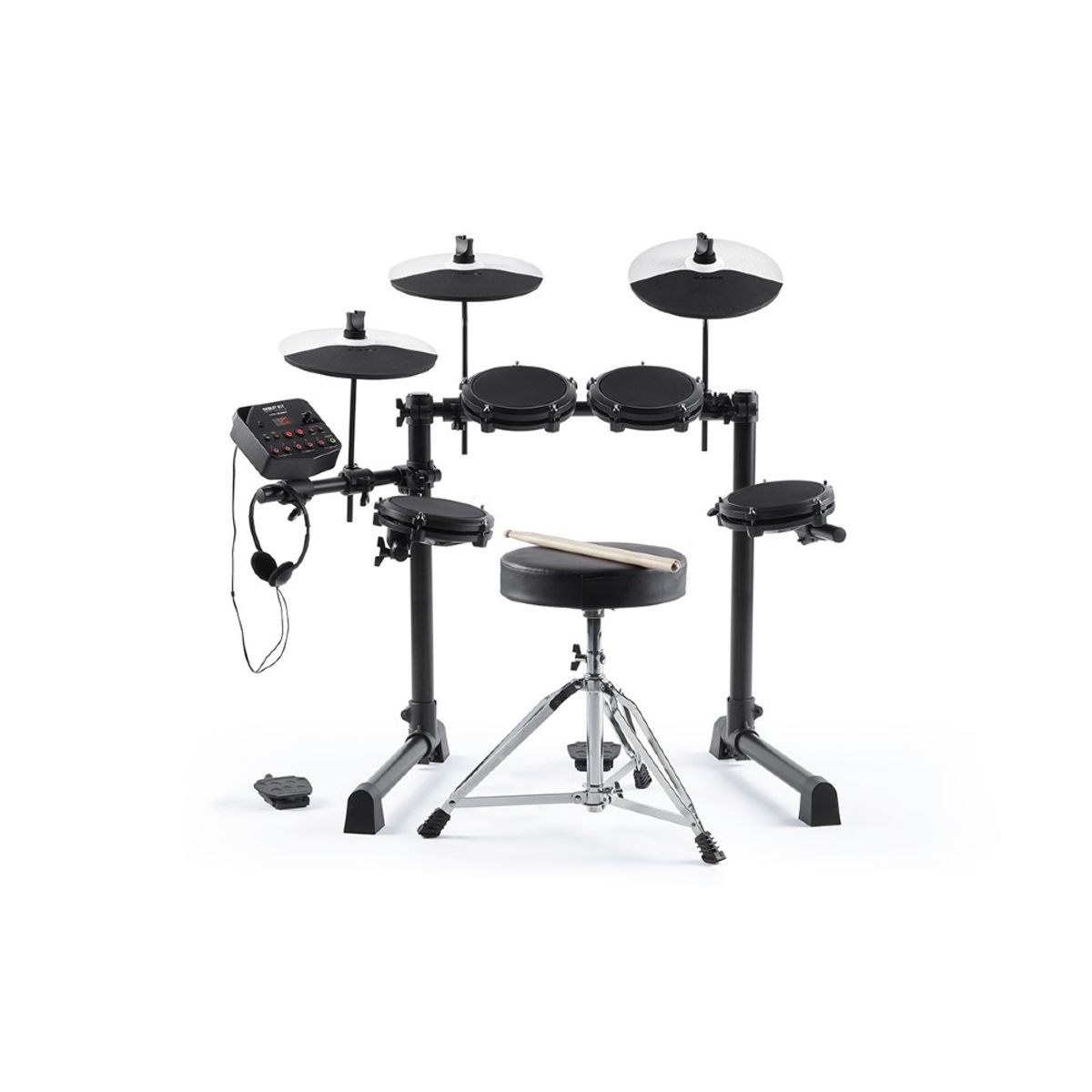ALESIS - Batería Electrónica Con Sillín Debut Kit Alesis